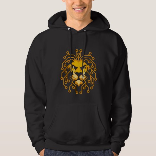 Royal Golden Lion Hoodie パーカ (正面)