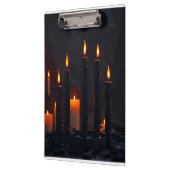 Royal Gothic Halloween Candle Clipboard クリップボード (左)