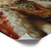 Royal Great Pyrenees Portrait ポスター (角)