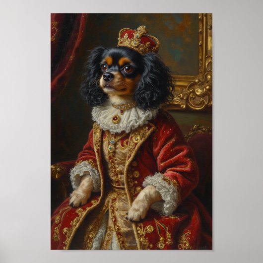 Royal Havanese Portrait ポスター (正面)