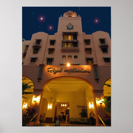 Royal Hawaiian Hotel ポスター (正面)