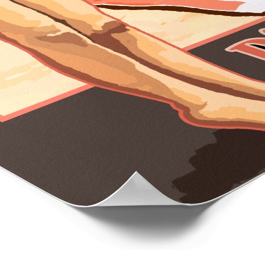 Royal Hawaiian Hotel in Hawaii ポスター (角)