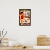 Royal Hawaiian Hotel in Hawaii ポスター (キッチン)