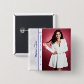 Royal Ice Pageant Sash Button Pin 缶バッジ (正面&裏面)