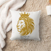 Royal Lion of Judah Christian Decorative Pillow  クッション (ブランケット)