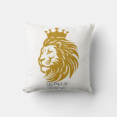Royal Lion of Judah Christian Decorative Pillow  クッション (正面)