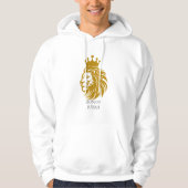 Royal Lion of Judah Christian Hoodie - King of Kin パーカ (正面)