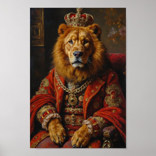 Royal Lowchen Portrait ポスター (正面)