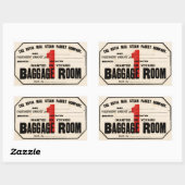 Royal Mail Steam Packet Co 長方形シール (シート)