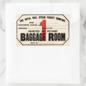 Royal Mail Steam Packet Co 長方形シール (バッグ)