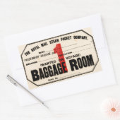 Royal Mail Steam Packet Co 長方形シール (封筒)