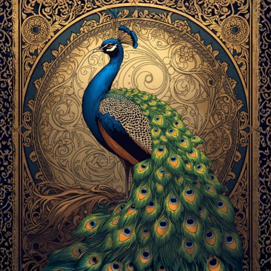 Royal Majestic Peacock L Facing 薄葉紙