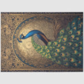 Royal Majestic Peacock R Facing 薄葉紙 (正面)