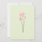 Royal Mehendi Ceremony Invitation  招待状 (裏面)