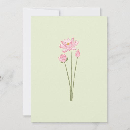 Royal Mehendi Ceremony Invitation 招待状 (裏面)