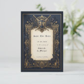 Royal Navy Moody Celestial Medieval Crest  セーブザデート (スタンド正面)