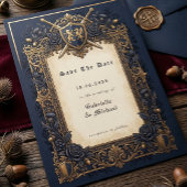 Royal Navy Moody Celestial Medieval Crest  セーブザデート