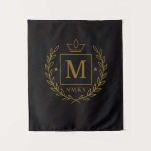 "Royal NMKY エンブレム - モノグラムMクレストデザイン" タペストリー