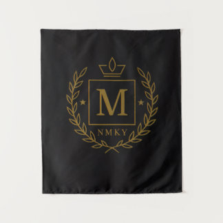 "Royal NMKY エンブレム - モノグラムMクレストデザイン" タペストリー