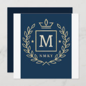 "Royal NMKY Emblem – Monogram M Crest Design" シーズンカード (正面/裏面)