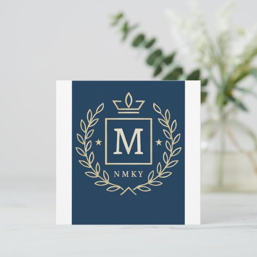 "Royal NMKY Emblem – Monogram M Crest Design" シーズンカード (スタンド正面)