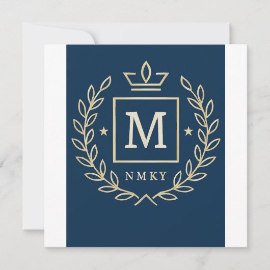 "Royal NMKY Emblem – Monogram M Crest Design" シーズンカード (正面)