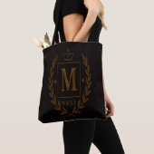 "Royal NMKY Emblem – Monogram M Crest Design" トートバッグ (クローズアップ)