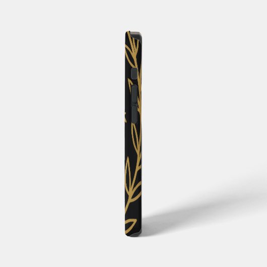 "Royal NMKY Emblem – Monogram M Crest Design" iPhoneケース (左側面)