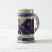 “Royal Palace Print” ビールジョッキ (正面右)