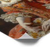 Royal Papillon Portrait ポスター (角)