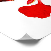 Royal Poinciana Flower Poster ポスター (角)