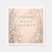 Royal Princess Baby Shower スタンダードカクテルナプキン (正面)