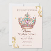 Royal Princess Birthday Celebration 招待状 (正面)