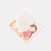 Royal Princess Birthday Party スタンダードカクテルナプキン (角)