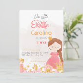 Royal Princess Birthday Party 招待状 (スタンド正面)