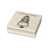 Royal Princess Customizable Rubber Stamp ラバースタンプ (スタンプ)