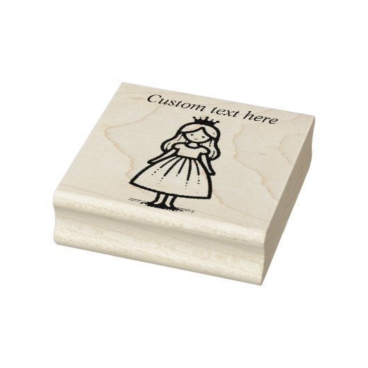 Royal Princess Customizable Rubber Stamp ラバースタンプ (スタンプ)