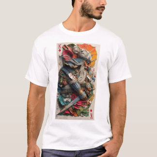 Royal Rebellion – Samurai Card Warriors Art Print  Tシャツ