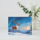 Royal Reindeer | Happy Holidays Merry Christmas シーズンカード (スタンド正面)