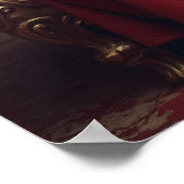 Royal Ruler of Snacks and Sofa ポスター (角)