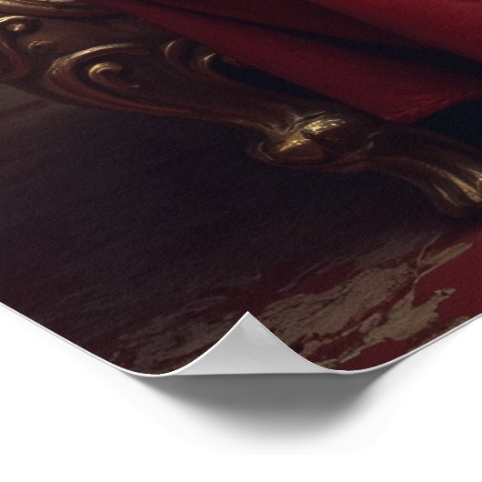 Royal Ruler of Snacks and Sofa ポスター (角)