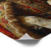 Royal Saint Bernard Portrait ポスター (角)