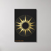 Royal Saturn Celestial Orbit Gallery Canvas Wrap キャンバスプリント (正面)