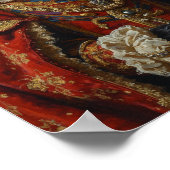 Royal Scottish Terrier Portrait ポスター (角)