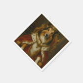 Royal Sheltie スタンダードカクテルナプキン (角)