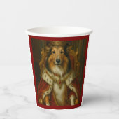 Royal Sheltie 紙コップ (正面)
