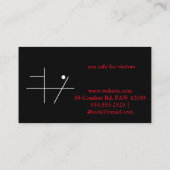 Royal Snakes Logo only Business Card 名刺 (裏面)