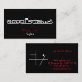 Royal Snakes Logo only Business Card 名刺 (正面/裏面)