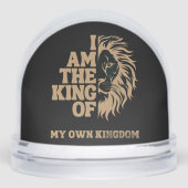 Royal Spirit Shimmer Kingdom Snow Globe (正面)