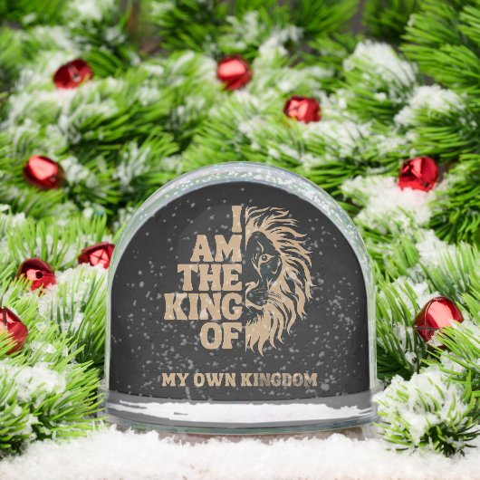 Royal Spirit Shimmer Kingdom Snow Globe (クリスマス)